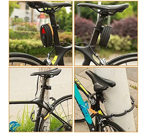 Candado Plegable Para Bicicleta Con Soporte Env o gratis