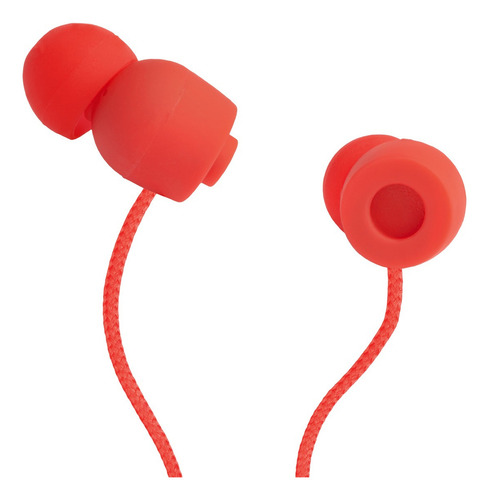 Audífonos Manos Libres Mitzu De Alta Fidelidad Mh-0070 Color Rojo