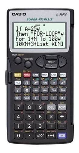 Calculadora Científica Programable Casio - Fx-5800p - Envio!