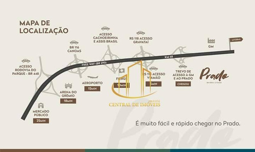 Imagem 3 de 28 de Terreno À Venda, 637 M² Por R$ 745.807,53 - Prado - Gravataí/rs - Te0347