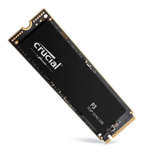 Ssd M.2 2280 1tb 1000gb Crucial P3 Pcie Nvme Leitura: 3500mb/s Compatível Com Pc Notebook Playstation 5