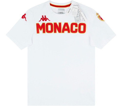 Remera As Monaco Kappa De Salida Francia Futbol Camiseta