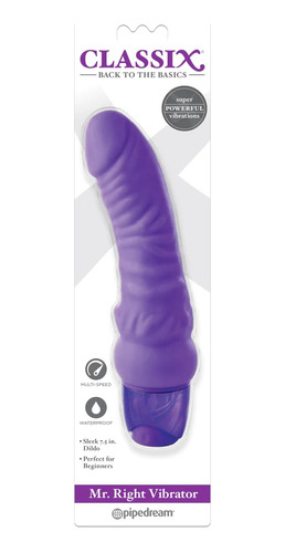  Vibrador Classix Mr. Right Juguete Sexual Erótico, Sexshop