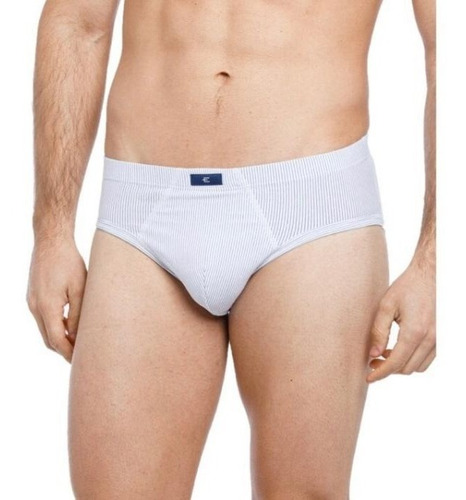 Calzoncillo Hombre Slip Algodón Con Toalla Rayado Eyelit 304