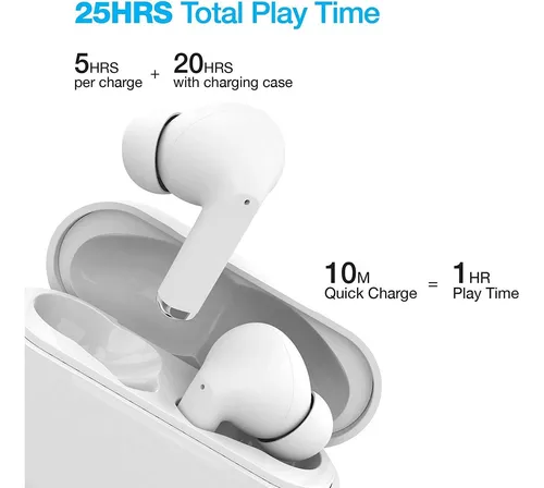 Auriculares Internos Inalambricos Blanco | Naztech Xpods ...