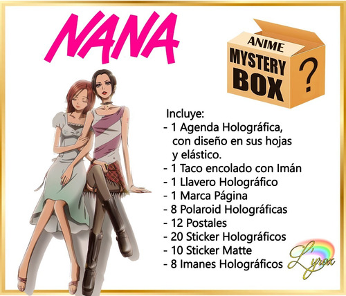 Nana Caja Misteriosa Mystery Box Anime Manga Ai Yazawa