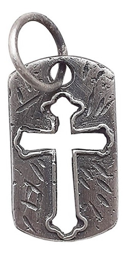 Pingente Crucifixo Vazado Em Prata 925