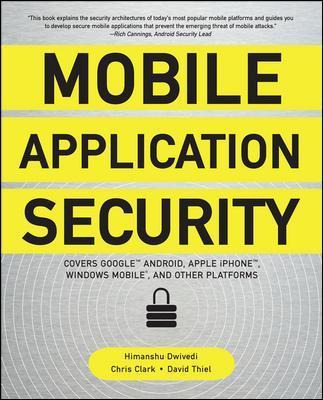 Libro Mobile Application Security - Himanshu Dwivedi