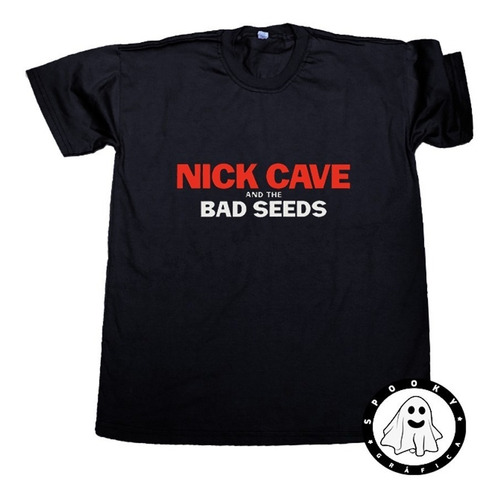 Remera Nick Cave And The Bad Seeds Logos Algodón Premium