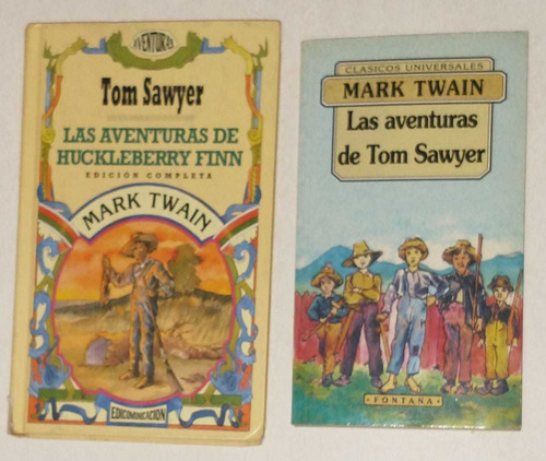 Mark Twain:aventuras Tom Sawyer Y Aventuras Huckleberry Finn