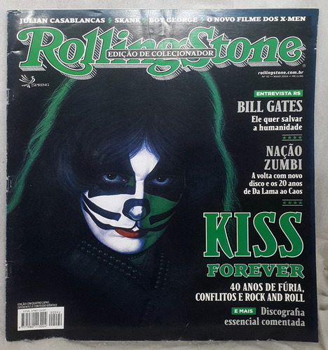 Revista Rolling Stone 92 - Kiss Forever