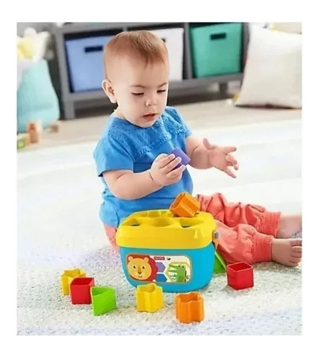 Fisher Price Cubos Primeros Bloques Bebe Juego Didáctico