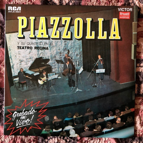 Astor Piazzolla, Teatro Regina, Vinilo Lp Y Sellado