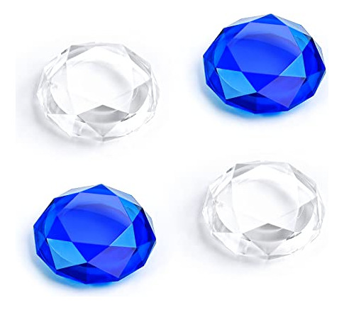 Pack 4 Caps Joystick Cristal Para Nintendo Switch Y Lite