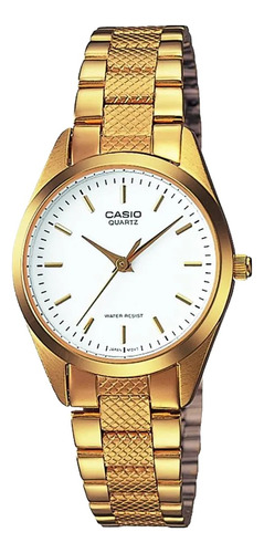 Ltp-1274g-7adf - Reloj Casio P/m Dorado  Dama