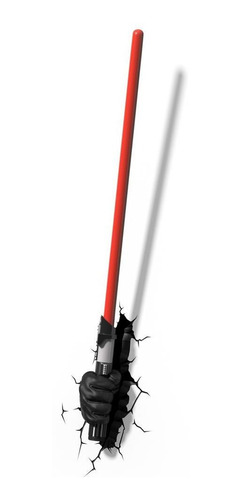Luminária 3d Light Fx Star Wars Sabre Darth Vader