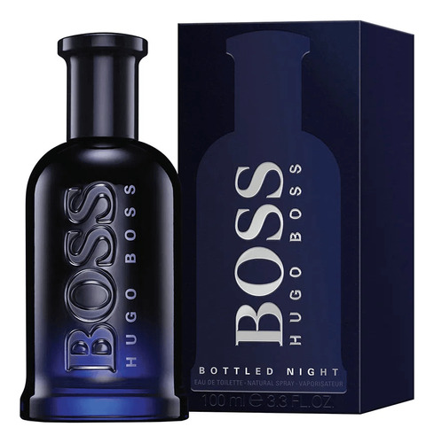 Perfume Hugo Boss Bottled Night Masculino Eau De Toilette 100Ml