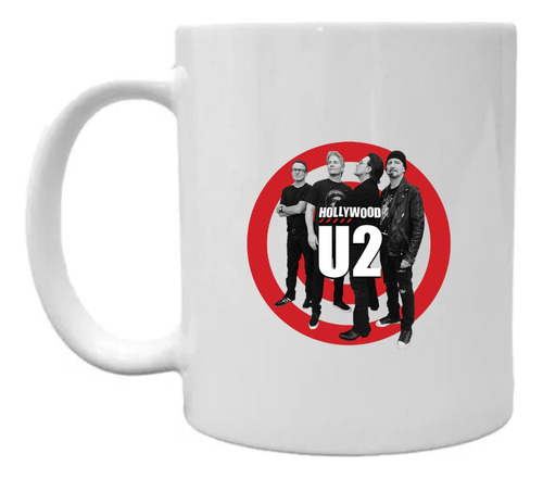 Taza Cerámica Personalizada Sublimada U2 Todas Las Bandas