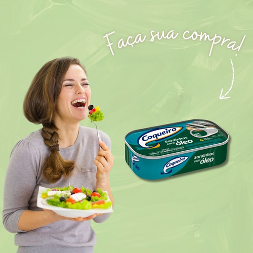 Sardinha Com Óleo Coqueiro Lata 125g