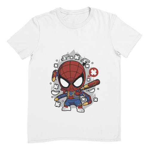 Playera Personalizada Spiderman Hombre Araña Marvel Niño 17