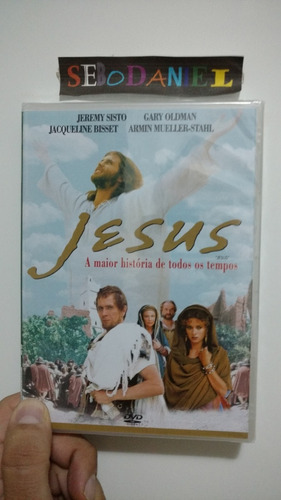 Dvd Jesus A Maior História De Todos Os Tempos - Novo Lacrado