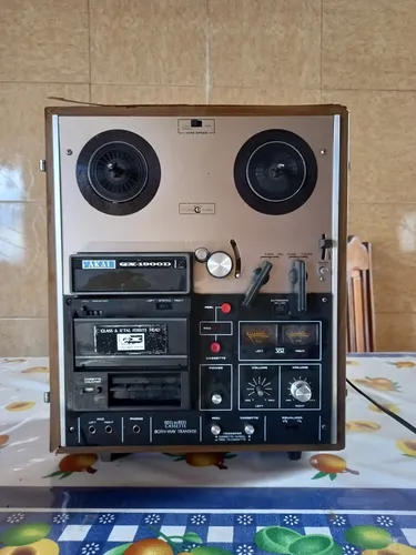 comprar Gravador Akai Gx 1900d Com Tape Deck Leia Descrição 