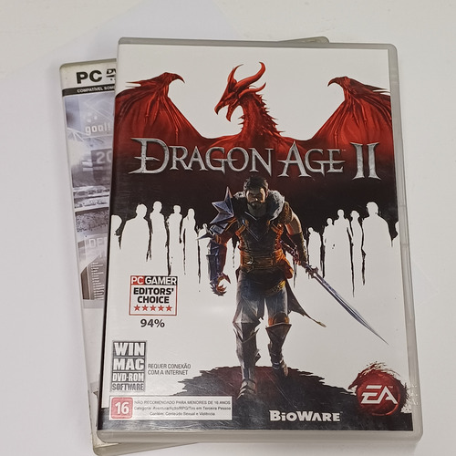 Jogos Pc Dragon Age Ii + Fifa Manager 09 Ea Físico Original (Usado)