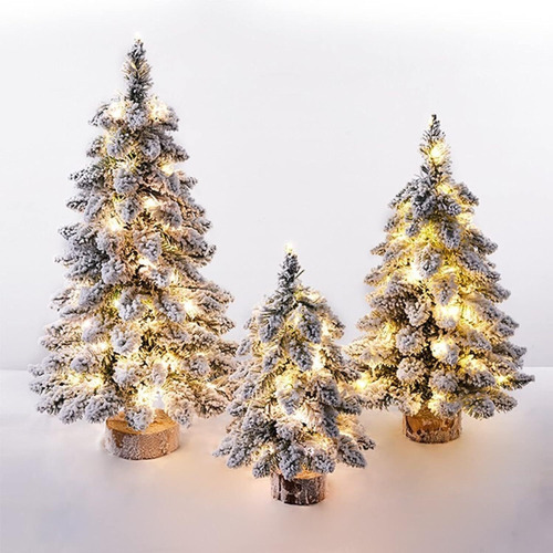 Árbol De Navidad De Copos De Nieve Artificiales