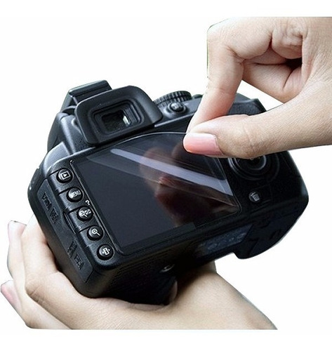 Protector Film Camara Rhino Lcd Canon T3i/600d  3unidad+paño