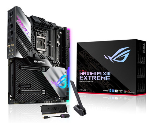 Tarjeta Madre Asus Intel Rog Maximus Xiii Extreme Z590r /vc Color Negro