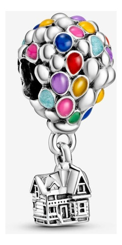 Charm Dije Colgante Plata 925 Para Pulsera Pndora Globo Up