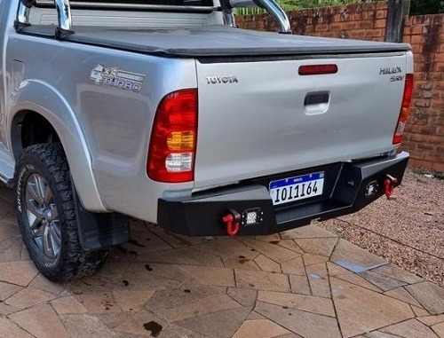 Kit Parachoques Em Aço Ferro Hilux 12/15 Mod:2