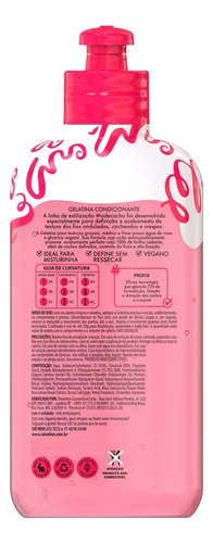 Gelatina Brilho Gloss Intenso Definição E Fixação Forte