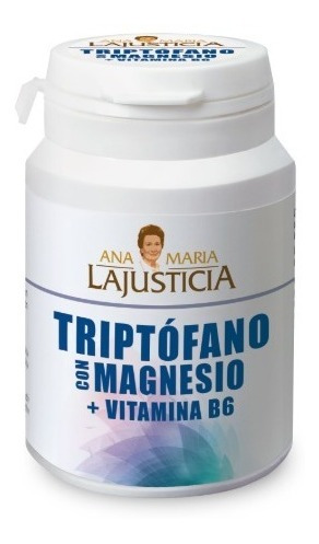Imagen 1 de 2 de Triptofano Con Magnesio + B6  60 Comp.