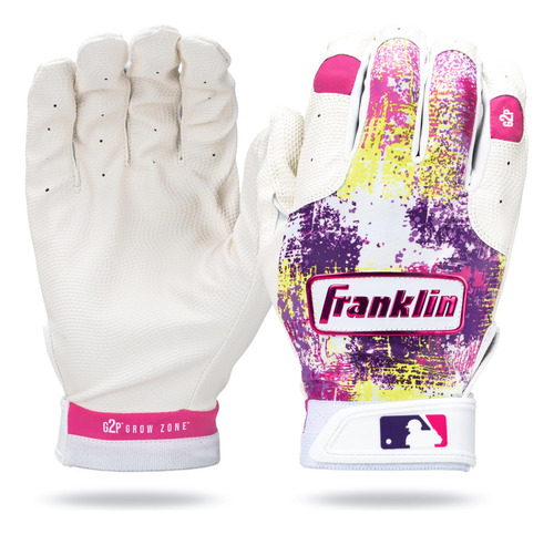 Franklin Sports Mlb Youth Teeball Guantes De Bateo - Grow To