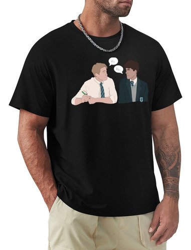 Playera Nick Y Charlie Hola Heartstopper