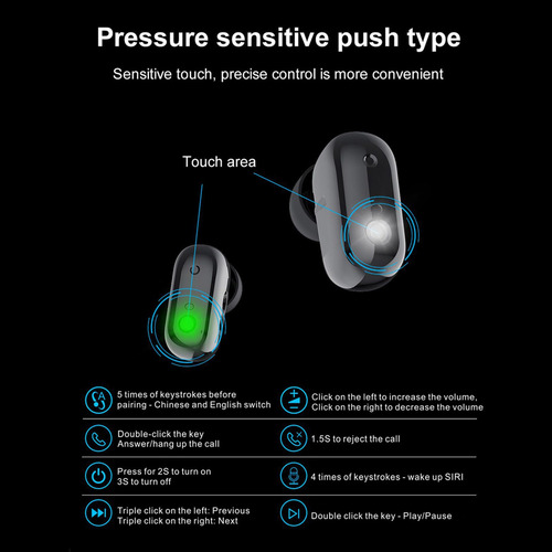 X5 Pulsera Inteligente 2 En 1 Con Audífonos Inalámbricos D