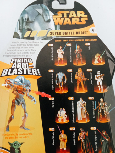 Super Battle Droid - Star Wars Revenge Of The Sith No. 4 (Usado)