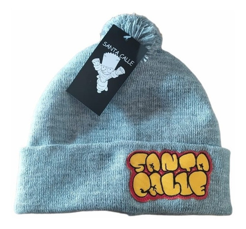 Touca Gorro Unissex Santa Calle Com Pompom