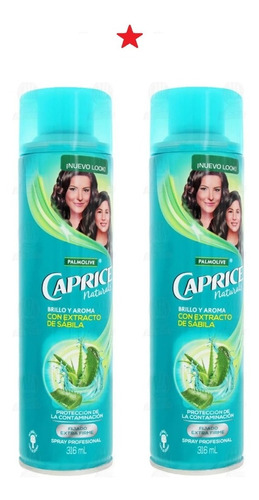 Spray Fijador Caprice 316 Ml 2 Piezas