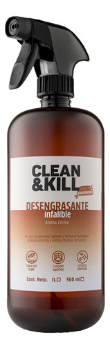 Limpiador Desengrasante Infalible Clean & Kill - 1 Litro