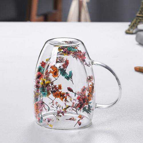 Cnn 2 Tazas Café Con Leche Vidrio Doble Capa