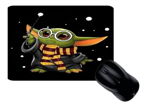 Pad Mouse Baby Yoda Harry Potter Tapete Mouse