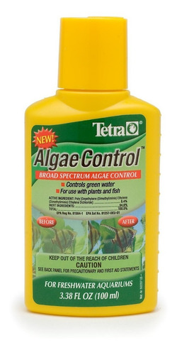 3 X Tetra Acondicionador Algae Control 100ml Acuarios Tetra