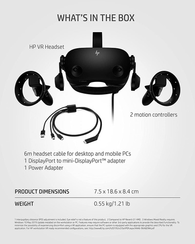 2022 Newest Hp Reverb G2 Virtual Reality Headset V2 Version
