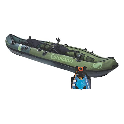 Sevylor Colorado Kayak Inflable Para 2 Personas Con Asientos