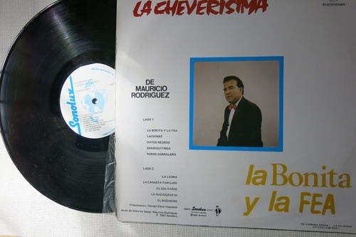 Vinyl Vinilo Lps Acetato Orquesta Cheverisima Bonita Y Salsa
