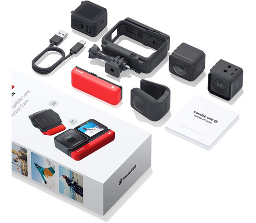 Insta360 One R Twin Edition - Camara De Accion 4k Y Camar