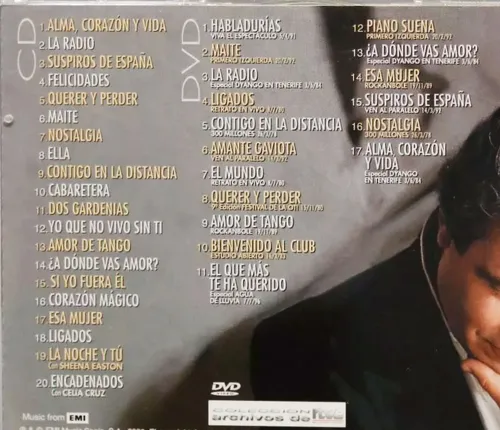 Dyango Cd + Dvd Alma Corazon Y Vida Igual A Nuev0 (Usado)