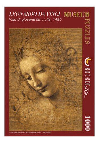 Viso Di Giovane Fanciulla, Da Vinci - 1000 Piezas - Ricordi